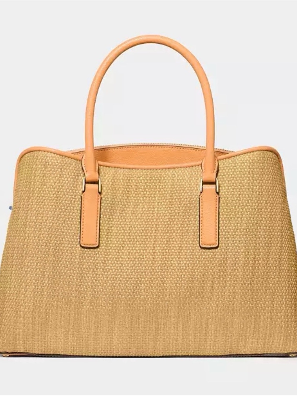 NWT Kate Spade Thompson Street Straw Satchel Bag - Picture 5 of 5